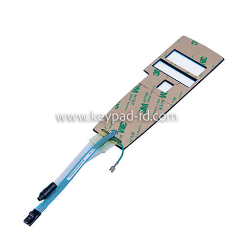 Fiber membrane switch