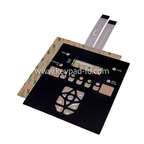Metal membrane switch