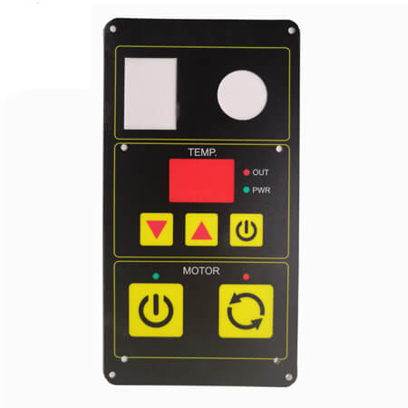 Polyester Films Graphic Overlay Domed Labels-01