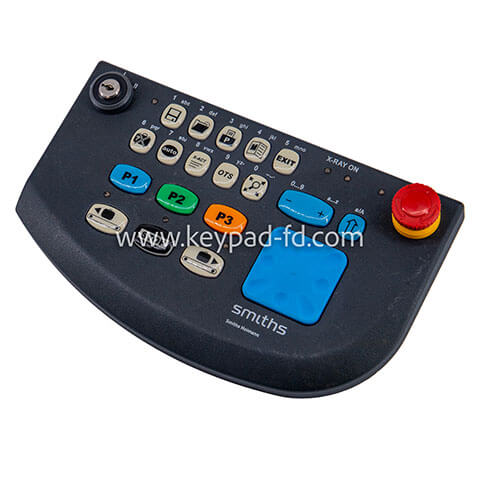 Silicone rubber keypad button
