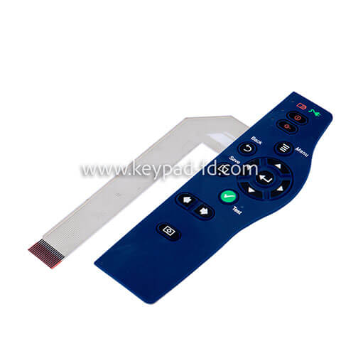 Silicone rubber numeric keypad