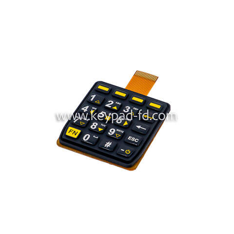 Silicone rubber keypad 03-3