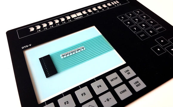 What is the custom membrane switch?