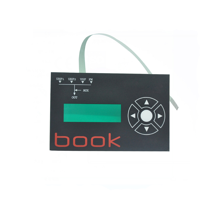 custom capacitive touch membrane keypad membrane switch
