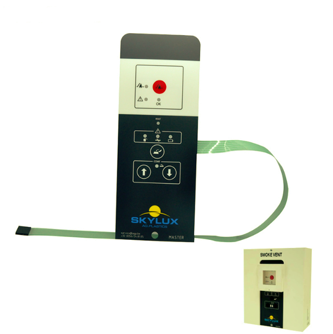OEM Service Custom Tactile Control Graphic overlay Panel Waterproof Membrane Keypad
