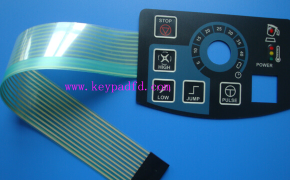 What are the design structures of membrane switches?