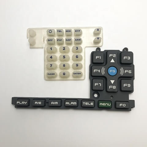 silicone rubber keypads manufacturers