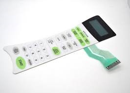 microwave oven membrane keypad